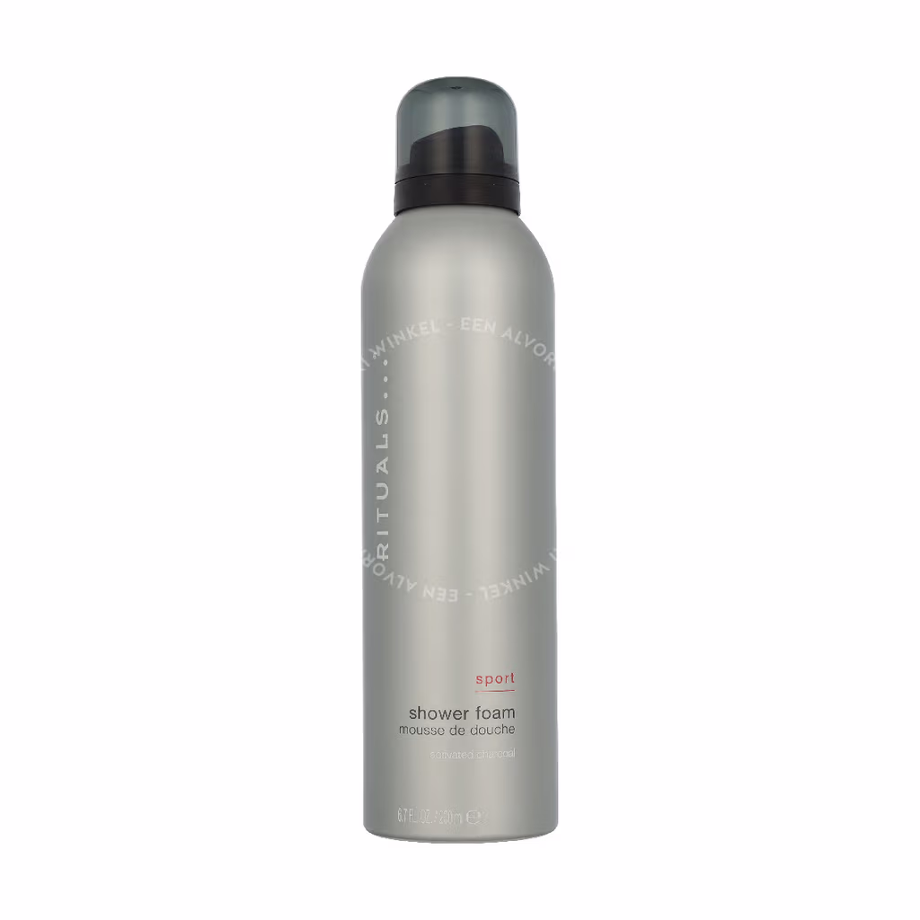 Rituals Sport Shower Foam 200ml Activated Charcoal - Afbeelding 2