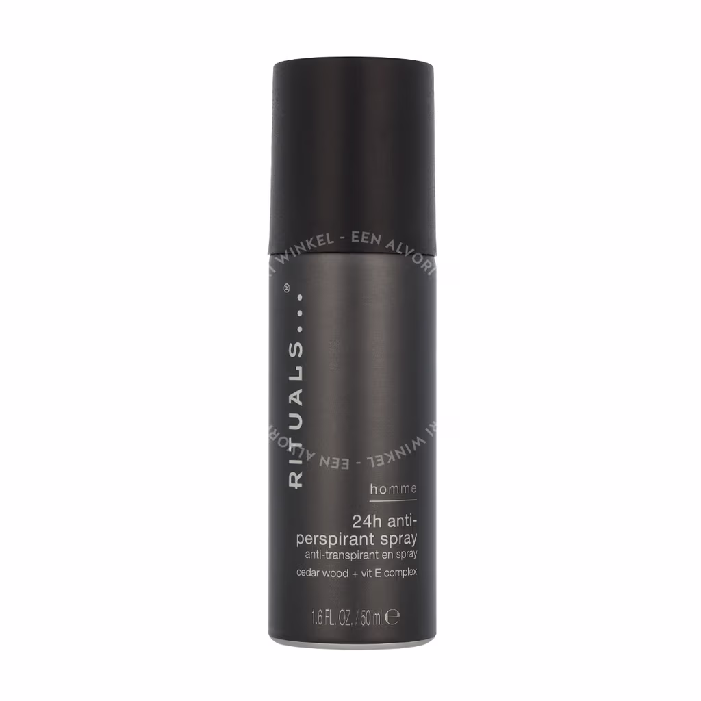 Rituals Homme 24H Anti-Perspirant Spray 50ml Cedar Wood + Vit E Complex - Afbeelding 2