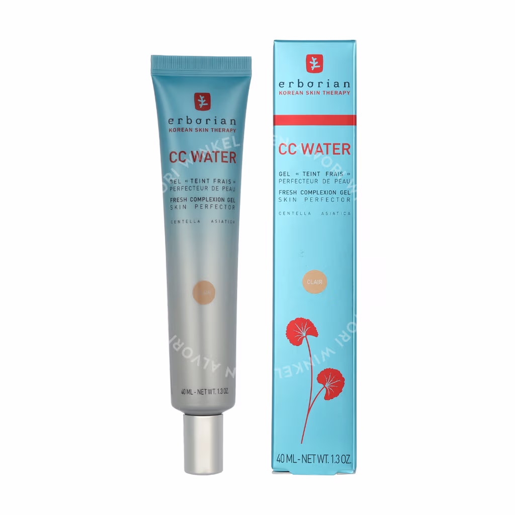 Erborian CC Water Centella Fresh Complex. Gel Skin Perfector 40ml Clair - Afbeelding 3