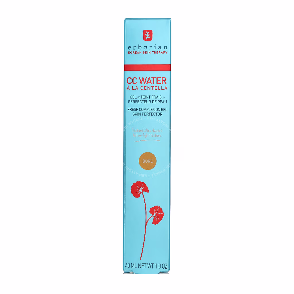 Erborian CC Water Centella Fresh Complex. Gel Skin Perfector 40ml Dore - Afbeelding 2