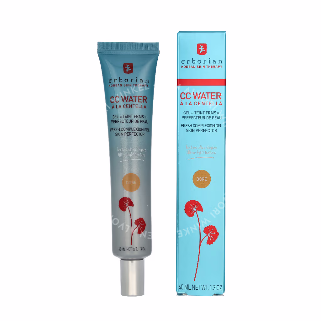 Erborian CC Water Centella Fresh Complex. Gel Skin Perfector 40ml Dore - Afbeelding 3