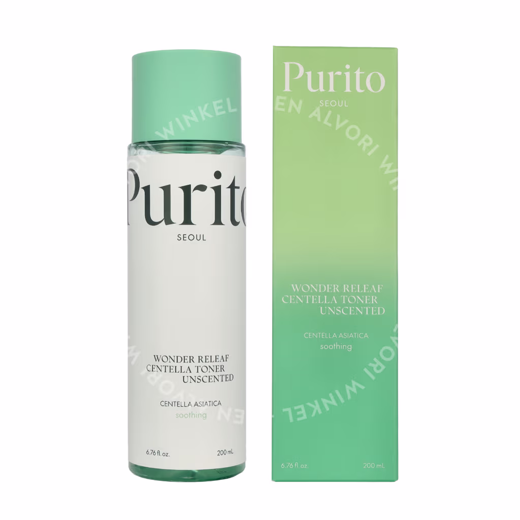 Purito Seoul Wonder Releaf Centella Toner Unscented 200ml - Afbeelding 3