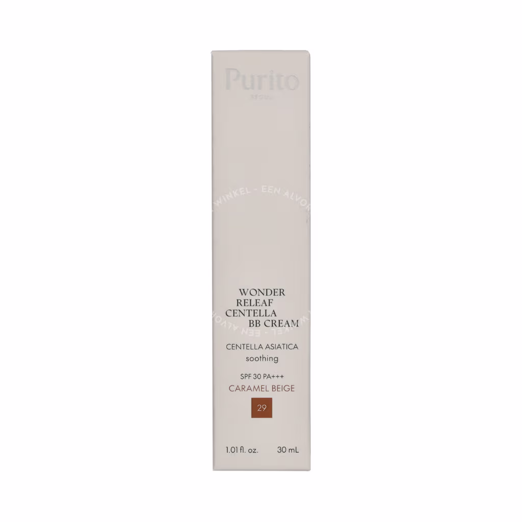 Purito Seoul Wonder Releaf Centella BB Cream SPF30 PA+++ 30ml #29 Caramel Beige - Afbeelding 2