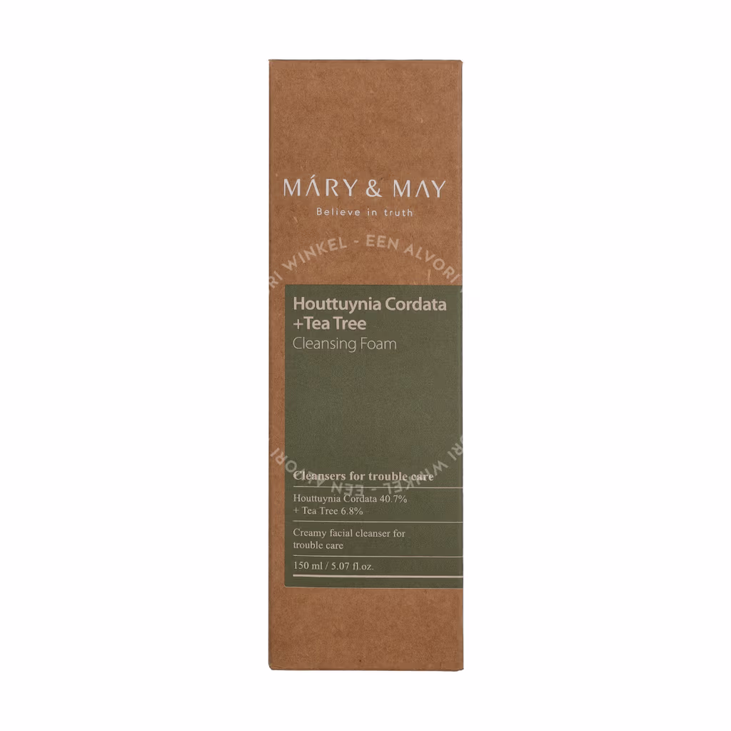 Mary & May Houttuynia Cordata +Tea Tree Cleansing Foam 150ml - Afbeelding 2