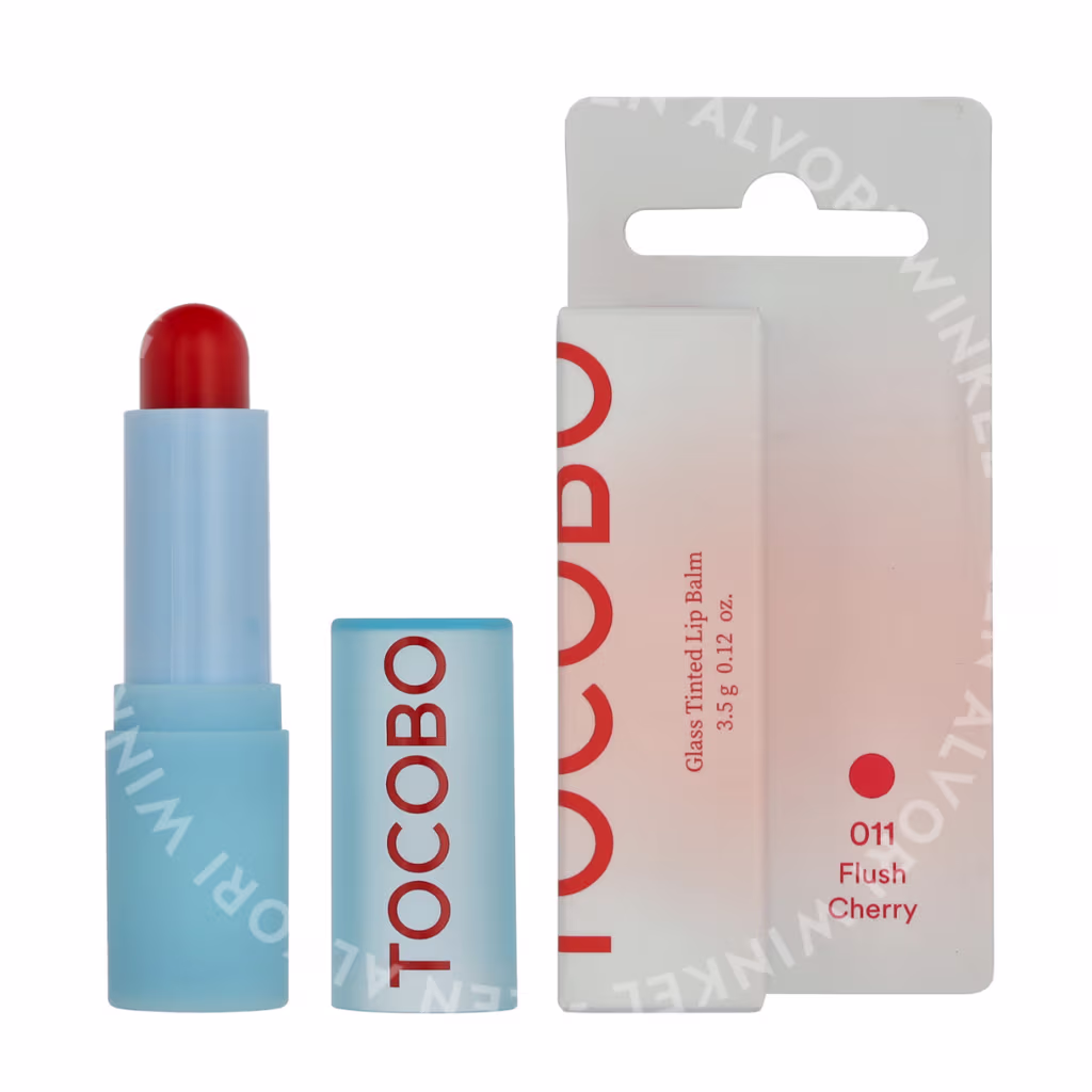 Tocobo Glass Tinted Lip Balm 3.5g # 011 Flush Cherry - Afbeelding 3