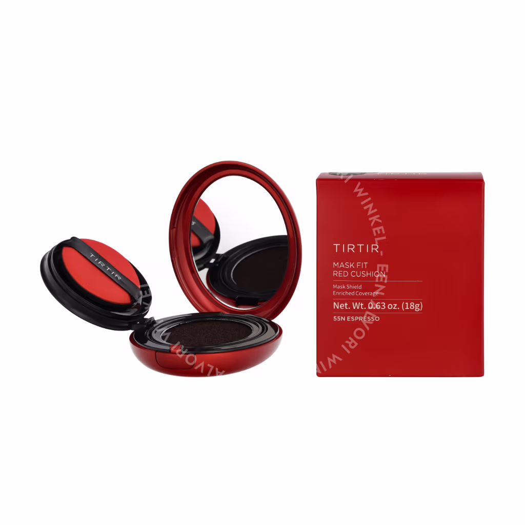 Tirtir Mask Fit Red Cushion Foundation SPF40 18g #55N Espresso - Afbeelding 3