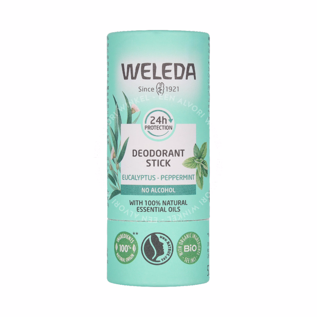 Weleda Eucalyptus-Peppermint 24H Deodorant Stick 50g - Afbeelding 2