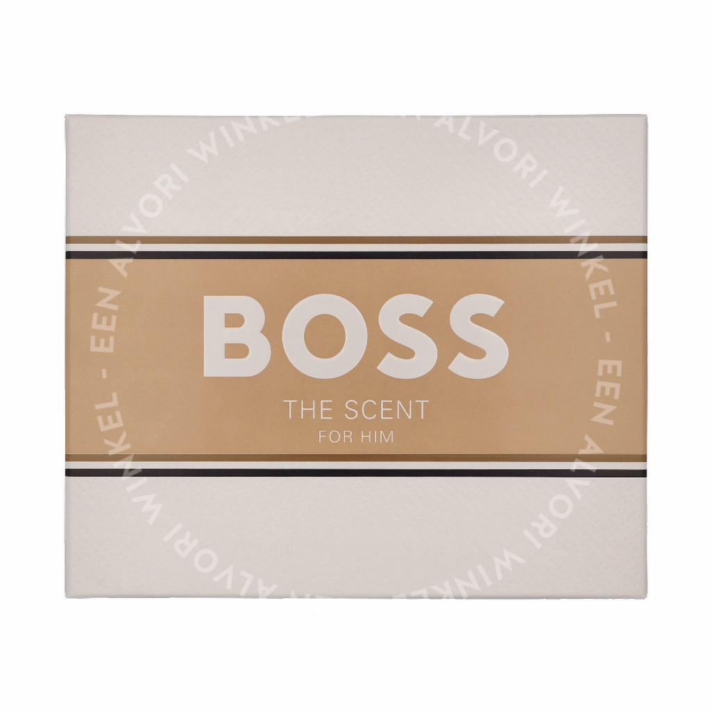 Boss The Scent Giftset 275ml Edt Spray 100ml/Shower Gel 100ml/Deo Stick 75ml - Afbeelding 2