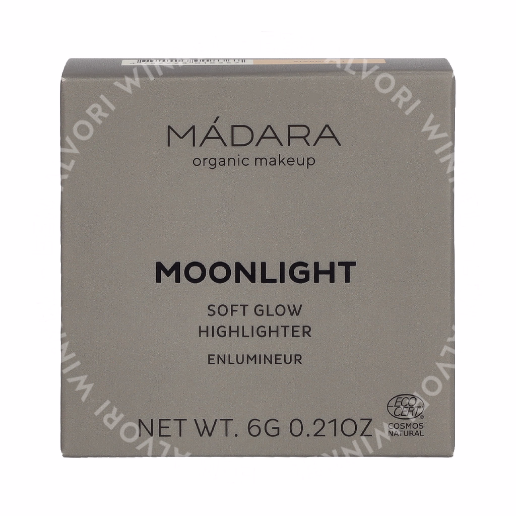 Madara Moonlight Soft Glow Mineral Highlighter 6g #1 Stardust - Afbeelding 2