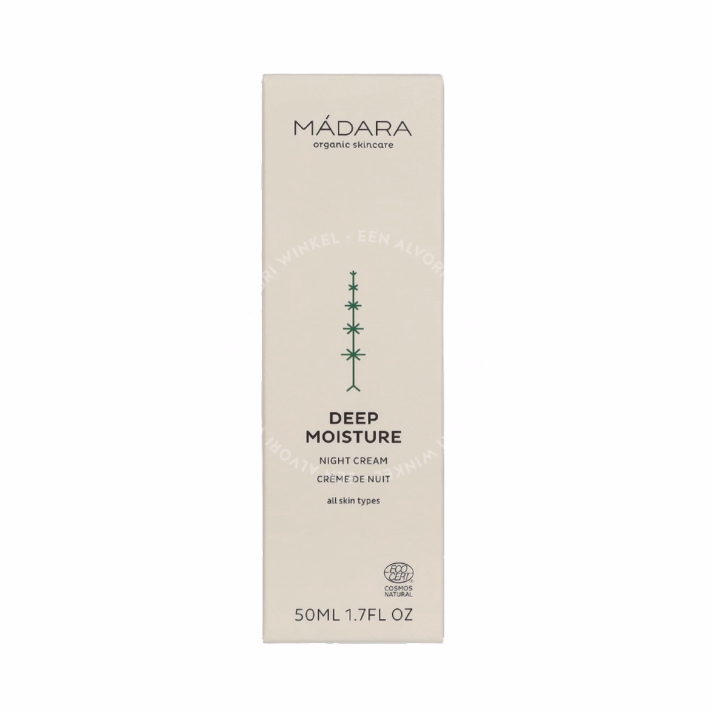 Madara Deep Moisture Night Cream 50ml All Skin Types - Afbeelding 2