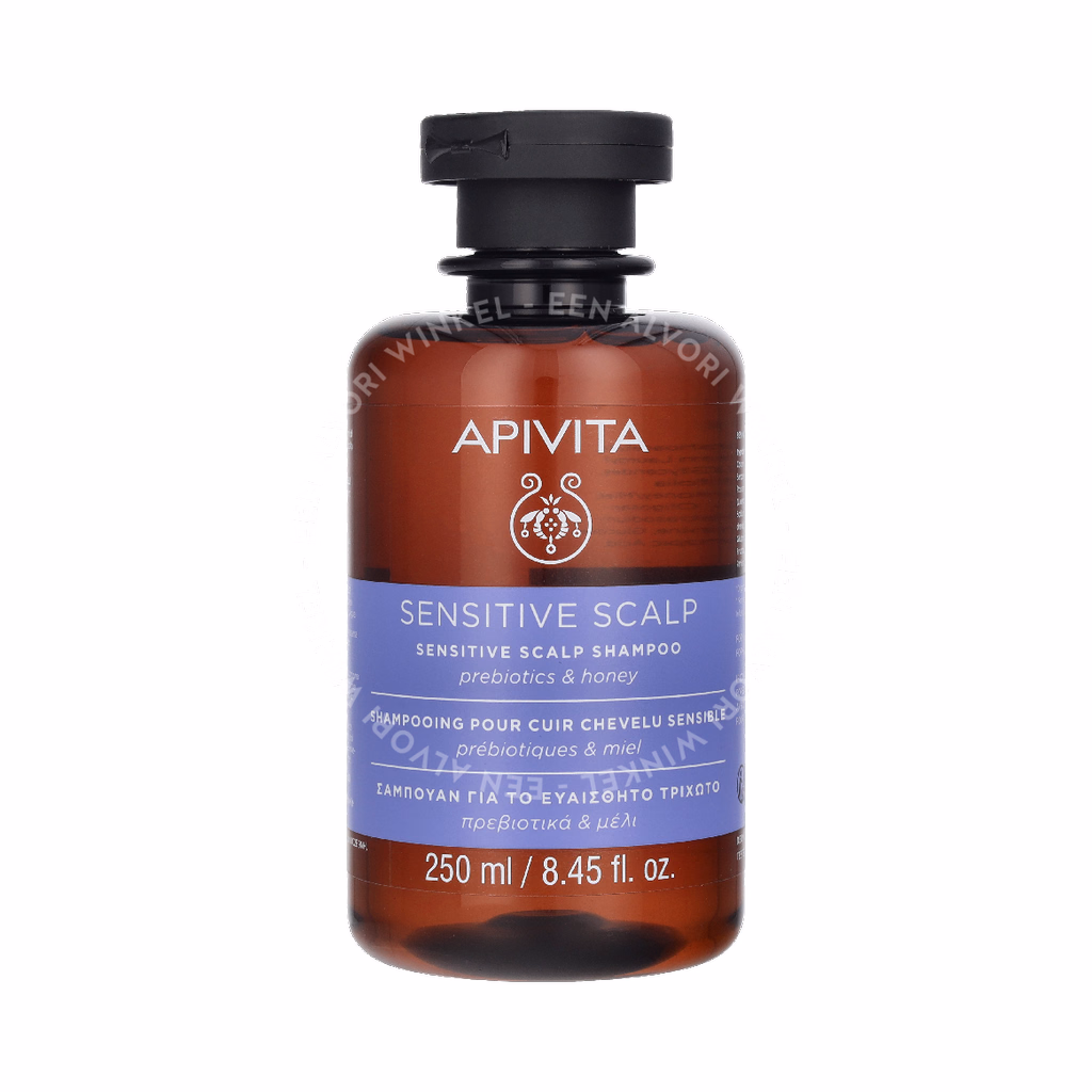 Apivita Sensitive Scalp Shampoo 250ml Prebiotics & Honey - Afbeelding 2