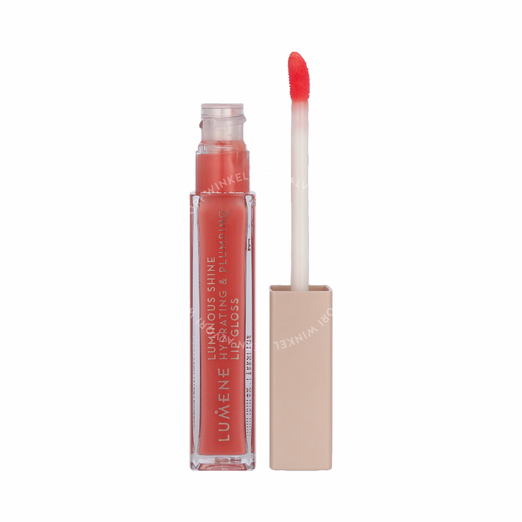 Lumene Luminous Shine Hydrating & Plumping Lip Gloss 5ml #4 Peach Pink - Afbeelding 2