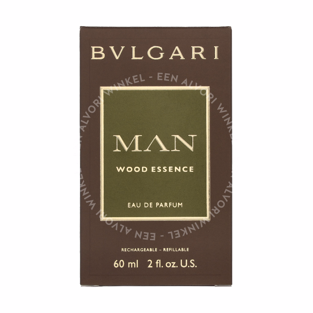 Bvlgari Man Wood Essence Edp Spray Refillable 60ml - Afbeelding 2