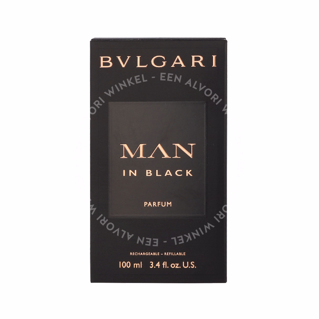 Bvlgari Man In Black Parfum Spray Refillable 100ml - Afbeelding 2