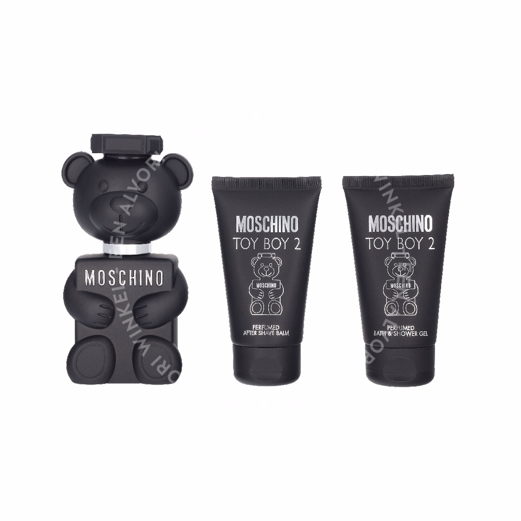 Moschino Toy Boy 2 Giftset 150ml Edp Spray 50ml/Shower Gel 50/ After Shave Balm 50ml - Afbeelding 3