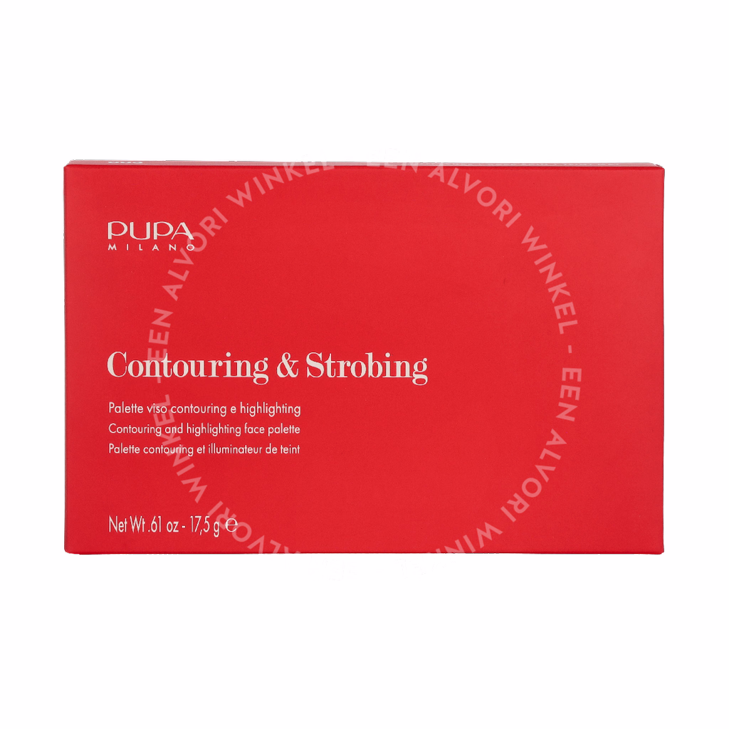 Pupa Contouring & Strobing Powder Palette 17.5g #003 Dark Skin - Afbeelding 2
