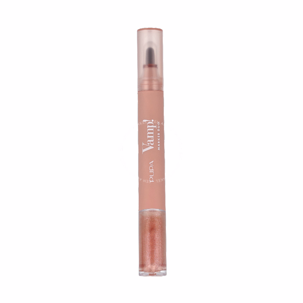 Pupa Vamp! Marker Duo 4ml Lip marker 1,4ml/Lip gloss 2,6ml - Afbeelding 3