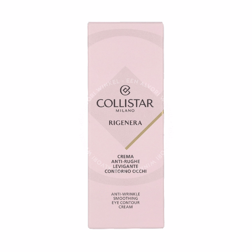 Collistar Rigenera Anti-Wrinkle Smotthing Eye Contour Cream 15ml - Afbeelding 2