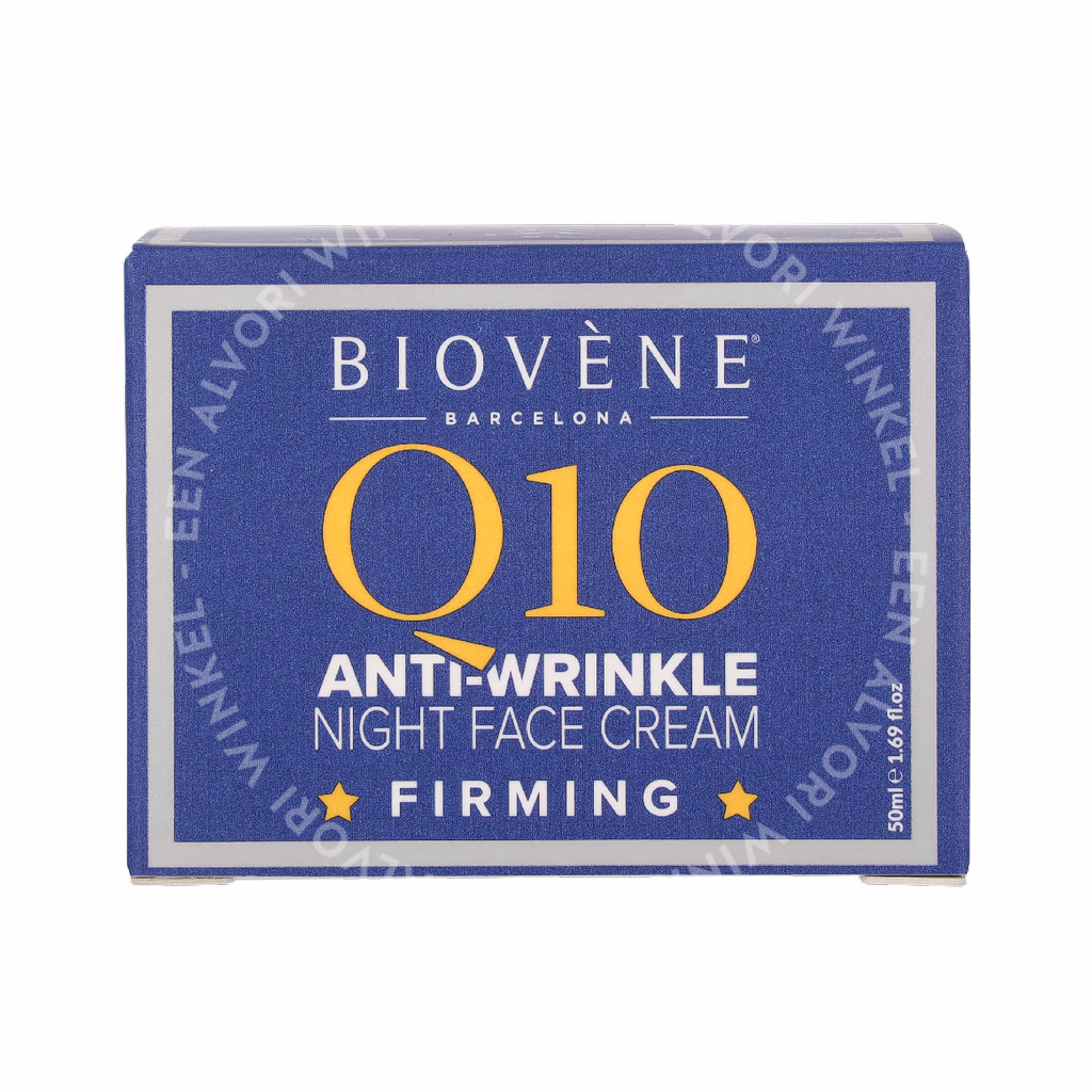 Biovene Q10 Anti-Wrinkle Firming Night Face Cream 50ml - Afbeelding 2