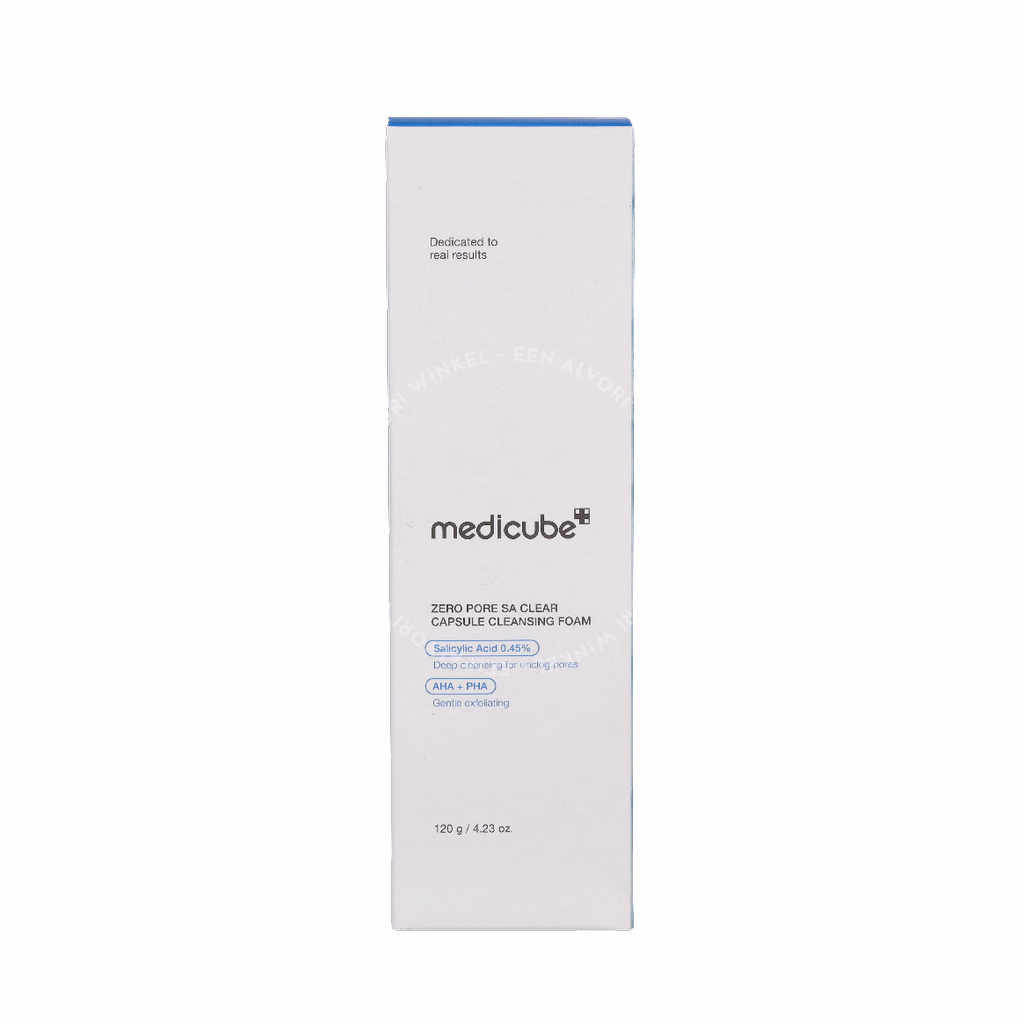 Medicube Zero Pore SA Clear Capsule Cleansing Foam 120g - Afbeelding 2