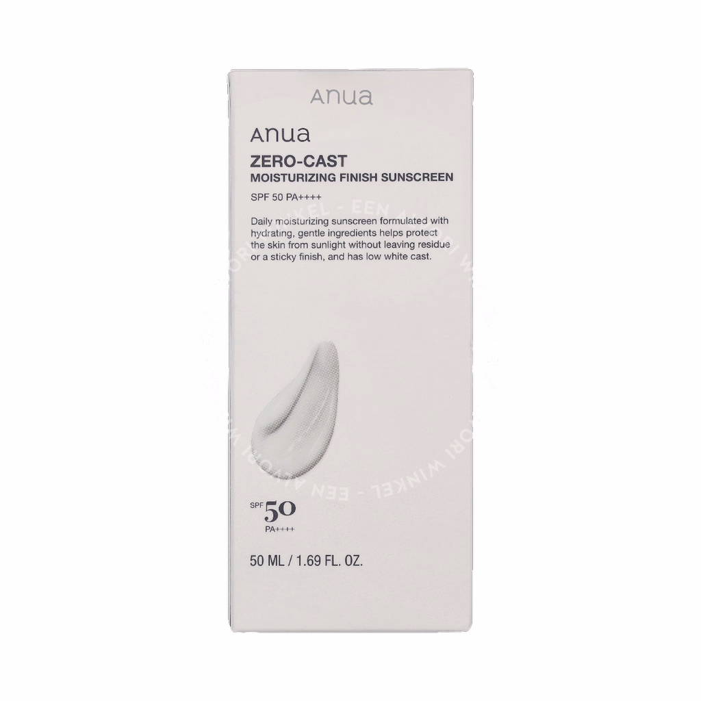Anua Zero-Cast Moisturising Finish Sunscreen 50ml - Afbeelding 2
