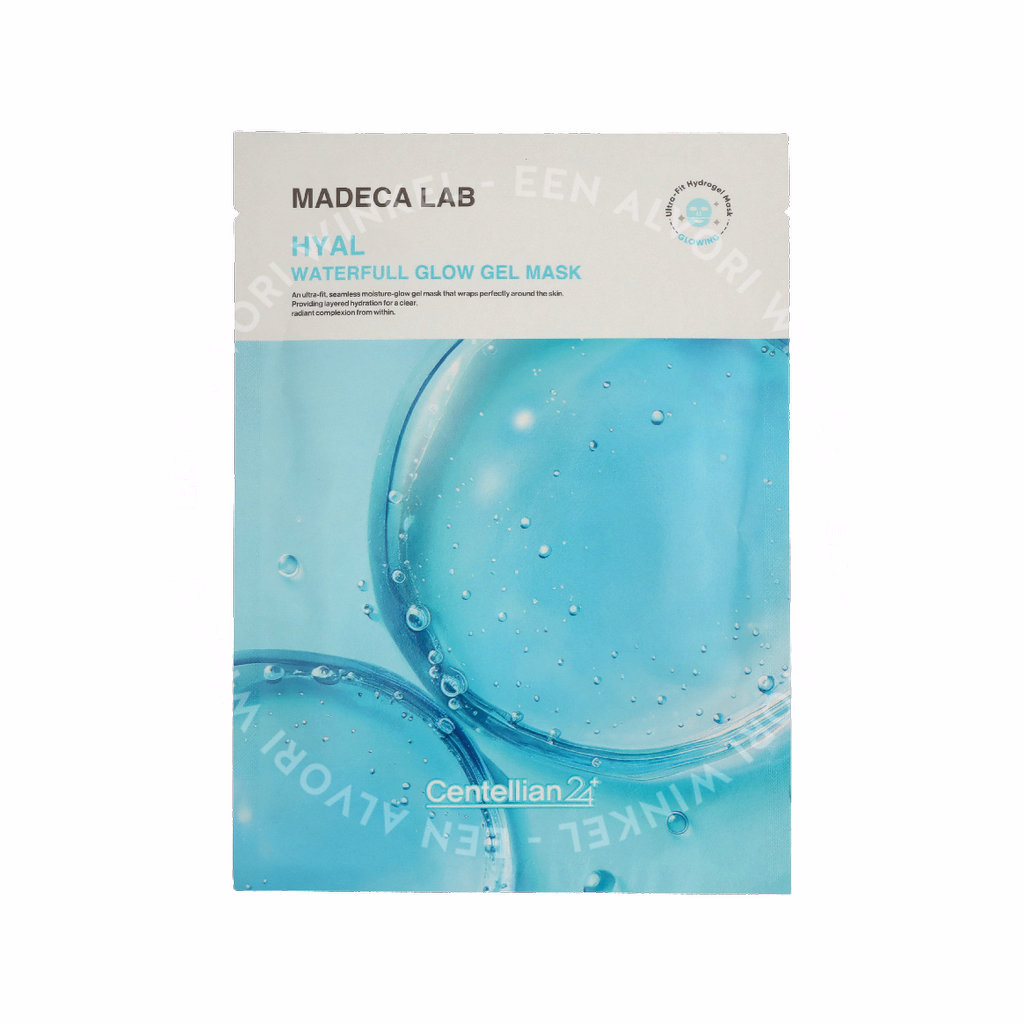 Centellian24 Madeca Lab Hyal Waterfull Glow Gel Mask 5stuk 5 Pieces - Afbeelding 3