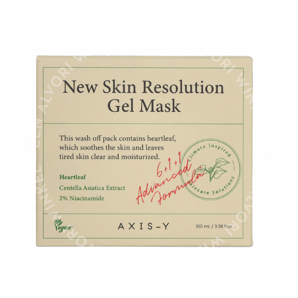 Axis-Y New Skin Resolution Gel Mask 100ml - Afbeelding 2