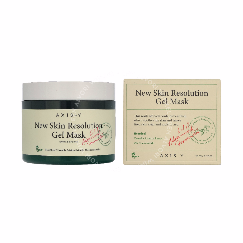 Axis-Y New Skin Resolution Gel Mask 100ml - Afbeelding 3