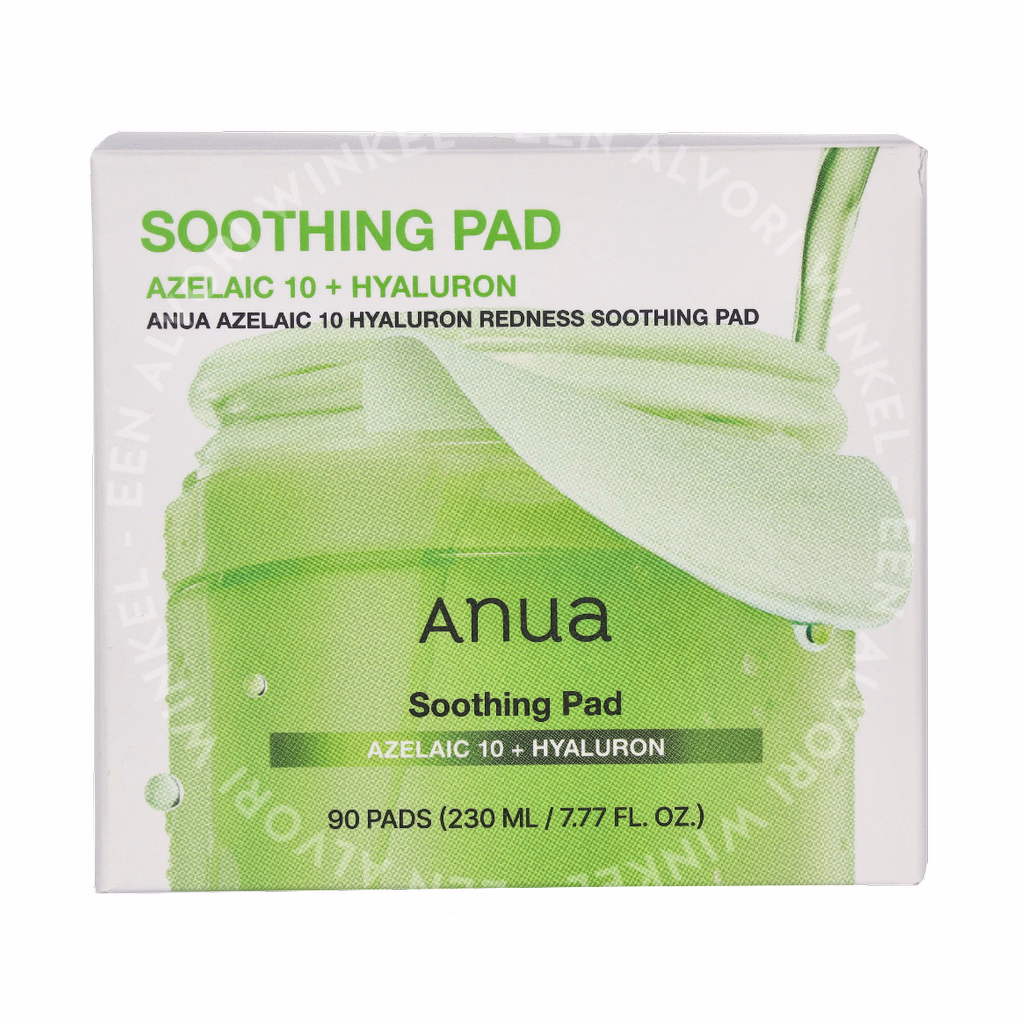 Anua Azelaic Acid 10 & Hyaluron Soothing Pads 90stuk 90 pads - Afbeelding 2