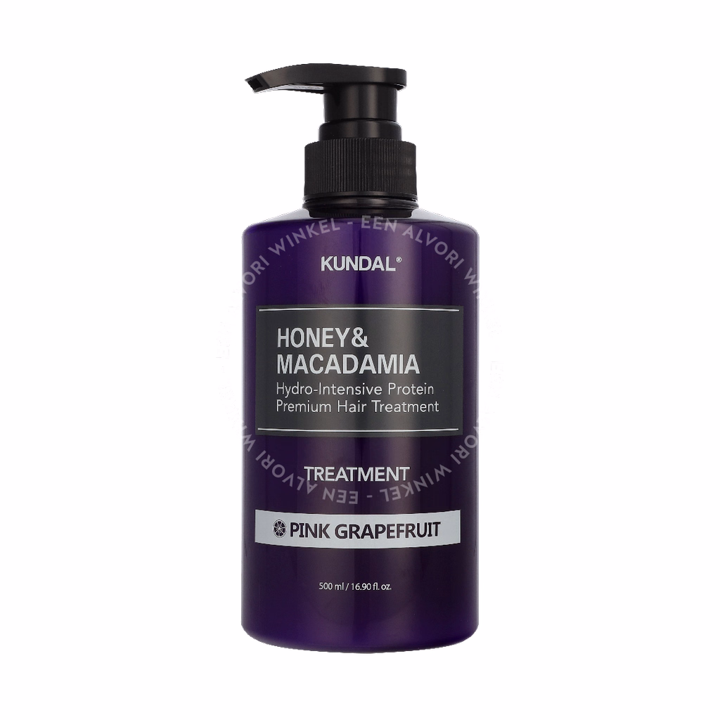 Kundal Honey & Macadamia Protein Treatment 500ml Pink Grapefruit - Afbeelding 2