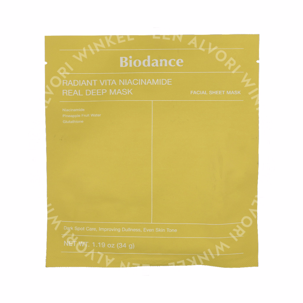 Biodance Radiant Vita Niacinamide Face Mask 34g - Afbeelding 2