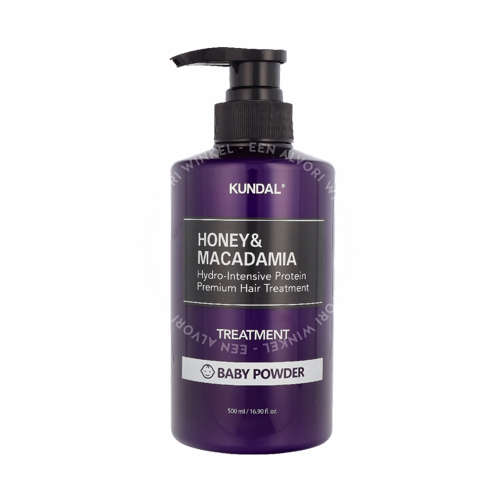 Kundal Honey & Macadamia Protein Treatment 500ml Baby Powder - Afbeelding 2